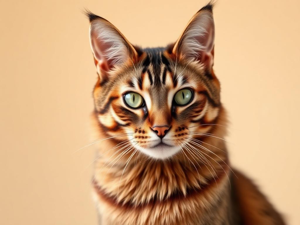 Gato Maine Coon de color Marrón Tabby